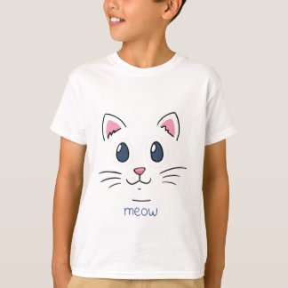 Niedliches Meow Kitty T-Shirt