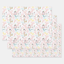 Niedliches Mermaied Craft Decoupage Scrapbook und 