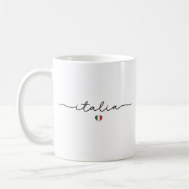 Niedliches Minimalistisches Italienisch - italieni Kaffeetasse