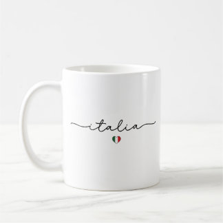 Niedliches Minimalistisches Italienisch - italieni Kaffeetasse