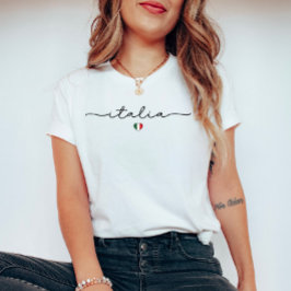 Niedliches Minimalistisches Italienisch - italieni T-Shirt