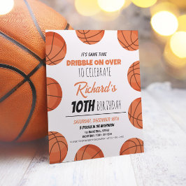 Niedliches modernes Basketball Budget Geburtstagse