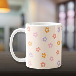 Niedliches modernes Muster Kaffeetasse<br><div class="desc">Ein niedliches modernes Illustrationsmuster. Entwickelt von Thisisnotme©</div>
