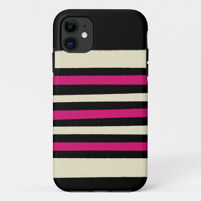 Niedliches modernes, trendiges Design Case-Mate iPhone Hülle (Rückseite)