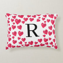 Niedliches Monogramm Rotes Herz