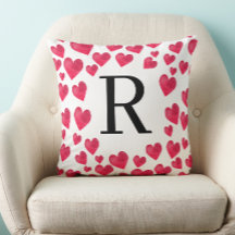 Niedliches Monogramm Rotes Herz