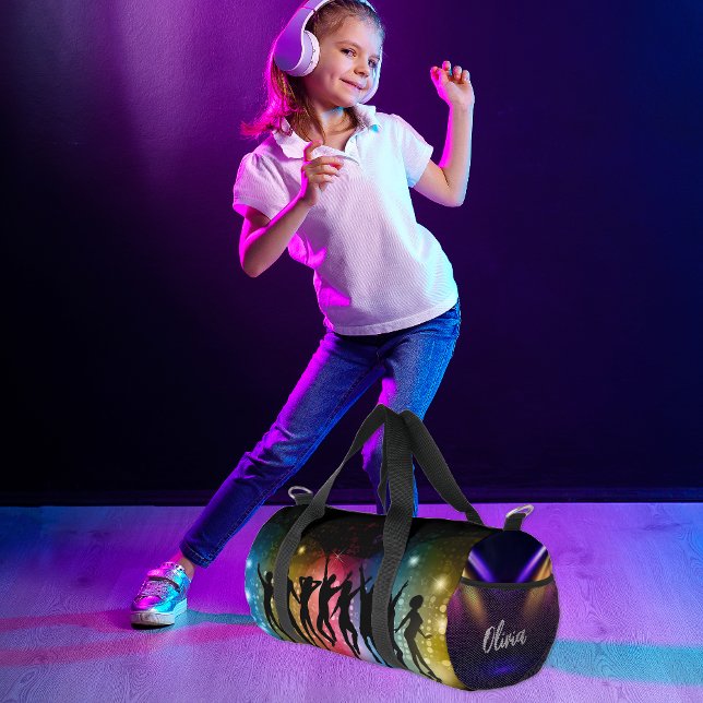 Niedliches Monogramm-Tanzbeutel Duffle Bag (Von Creator hochgeladen)