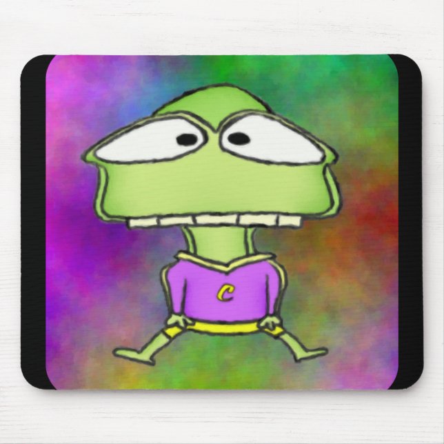 Niedliches Monster Mousepad (Vorne)