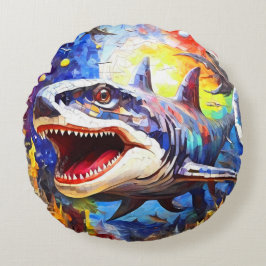 Niedliches Mosaik Dinosaurier Kissen Kissen Set.