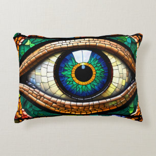Niedliches Mosaikglas-Design Dekokissen