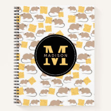 Niedliches Mouse Rodent-Essen Käsemuster