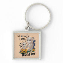 Niedliches Mummy's Little Monster Funny Halloween 