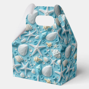 Niedliches Muschelgeflecht Party Geschenkschachtel