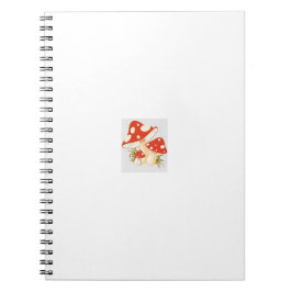Niedliches Mushroom-Notebook Notizblock