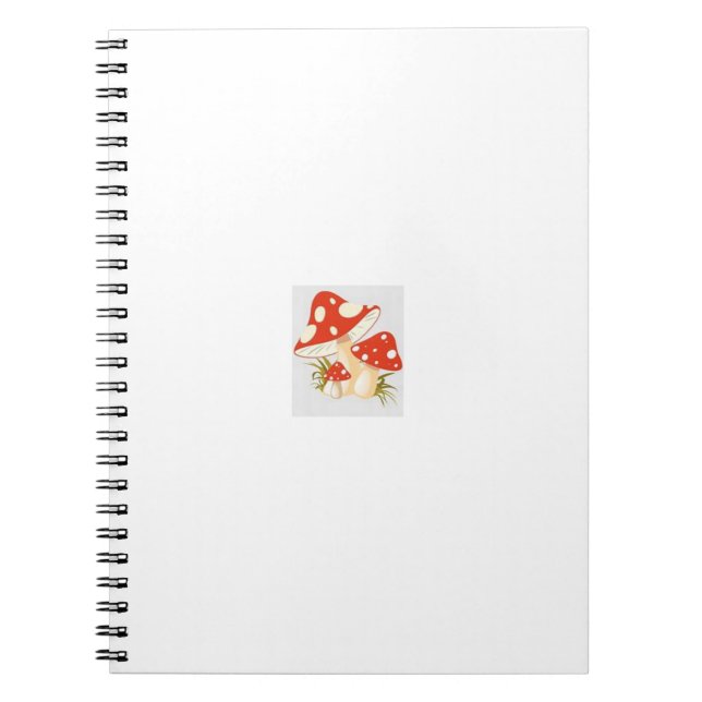 Niedliches Mushroom-Notebook Notizblock (Vorderseite)