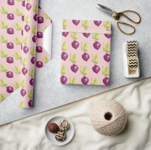 Niedliches Muster für Beerenwasser Geschenkpapier