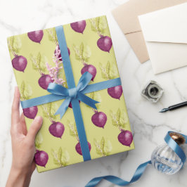 Niedliches Muster für Beerenwasser Geschenkpapier