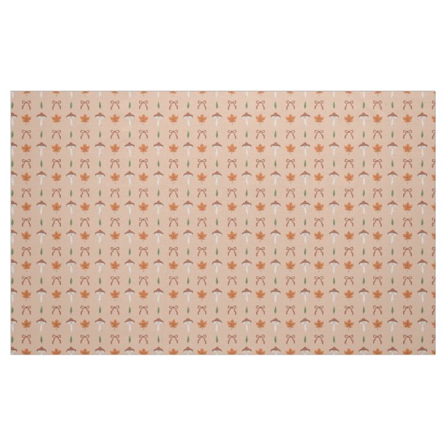 Niedliches Muster für das Bow-Muster im Herbst Stoff (Fat Quarter (45,7 x 55,9 cm))