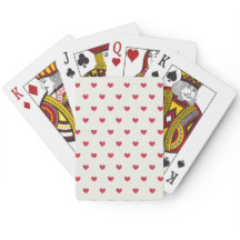 Niedliches Muster für rote Herzen