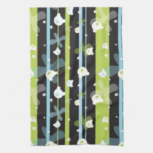 Niedliches Muster mit wenigen Bären Geschirrtuch