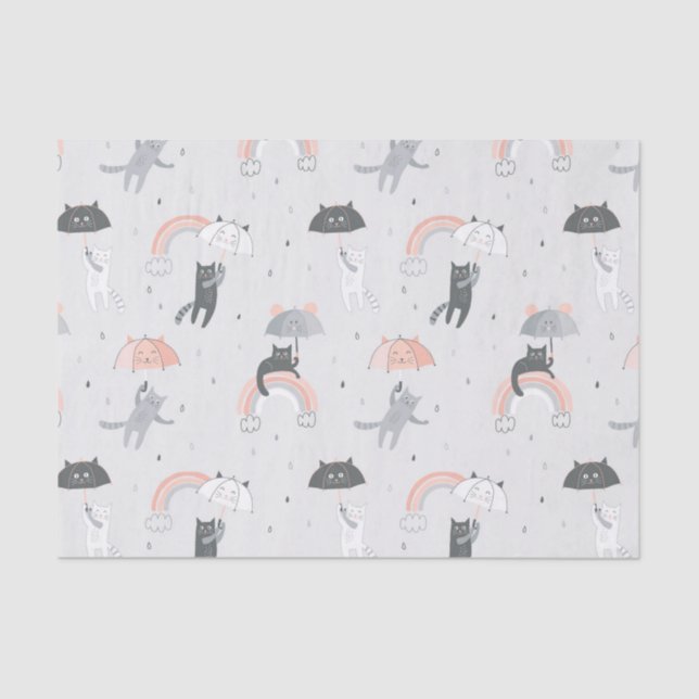 Niedliches Muster Seidenpapier (Vorderseite)