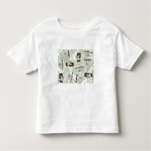 Niedliches Muster von Faultieren im Wildwald Kleinkind T-shirt