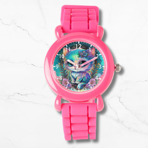 Niedliches Mystical Cat Kitten Celestie Animal Armbanduhr