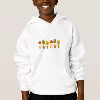 Niedliches Naturthema Hoodie