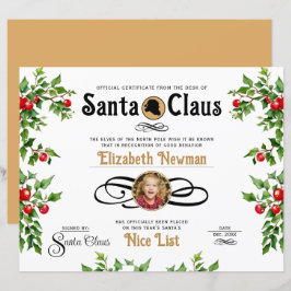 Niedliches Naughty-Nice-Liste Offizielles Foto