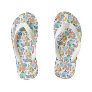 Niedliches Nebelmuster Kinderbadesandalen