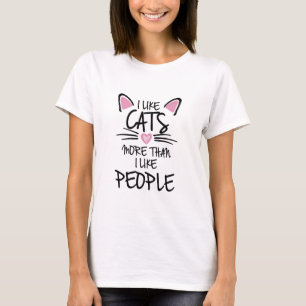 Niedliches Neon Cat Holding Herz - Kawaii Glow Kun T-Shirt