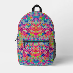 Niedliches Neondesign Bedruckter Rucksack