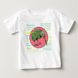 Niedliches Neuseeland Kiwi Baby T-shirt