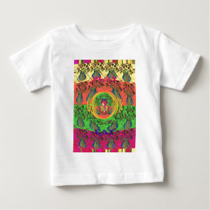 Niedliches Nice & Love floral Motiv Art Print Desi Baby T-shirt
