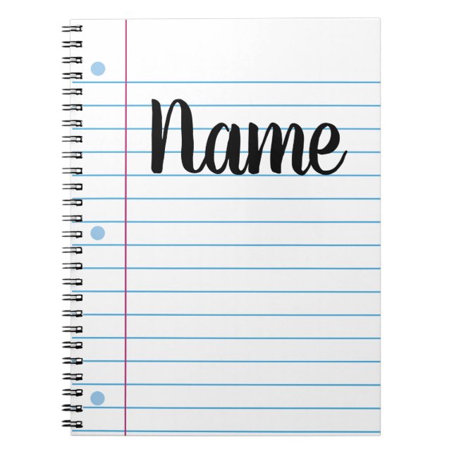 Niedliches Notebook-Background Design Tote Bag Notizblock (Vorderseite)