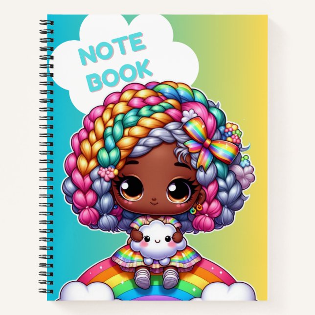 Niedliches Notebookdesign/ Chibi Notizbuch (Vorderseite)