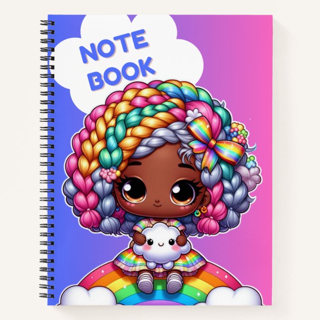 Niedliches Notebookdesign/ Chibi Notizbuch (Vorderseite)