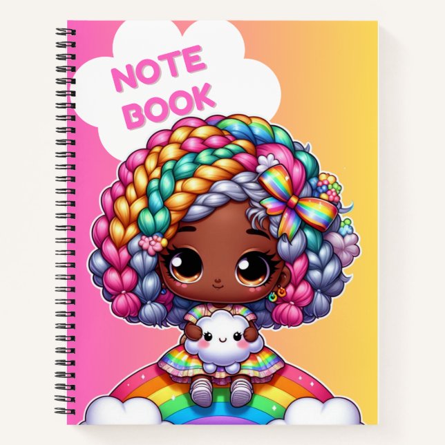 Niedliches Notebookdesign/ Chibi Notizbuch (Vorderseite)
