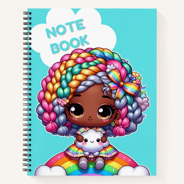 Niedliches Notebookdesign/ Chibi Notizbuch (Vorderseite)
