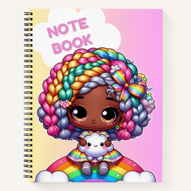 Niedliches Notebookdesign/ Chibi Notizbuch (Vorderseite)