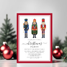 Niedliches Nutcracker Weihnachtsfest Party