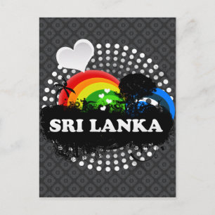 Niedliches Obst Sri Lanka Postkarte