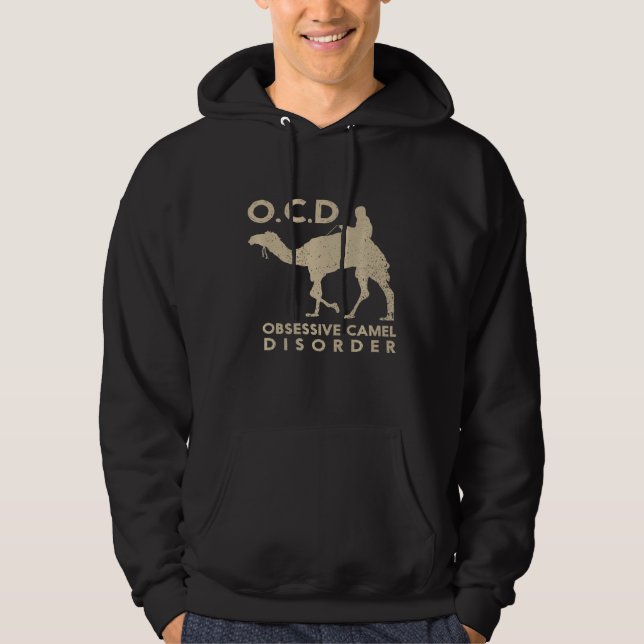 Niedliches Ochsenobsessive Kamelstörung Hoodie (Vorderseite)