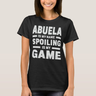 Niedliches Oma-Fusion-Zitat für Abuela T-Shirt
