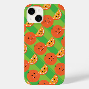 Niedliches Orange iPhone Case