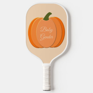 Niedliches Orangengeschlecht - Neutraler Pumpkin Pickleball Schläger