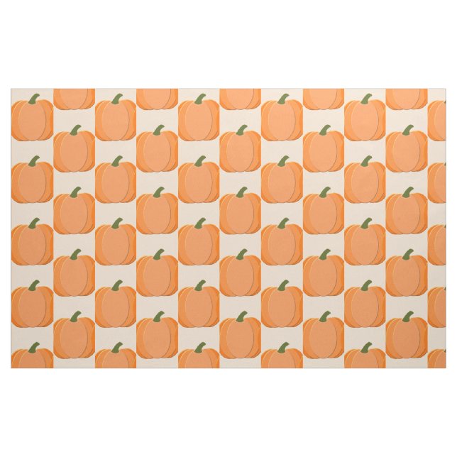 Niedliches Orangengeschlecht - Neutraler Pumpkin Stoff (Fat Quarter (45,7 x 55,9 cm))