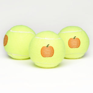 Niedliches Orangengeschlecht - Neutraler Pumpkin Tennisbälle