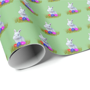 Niedliches Ostergeblasenes Geschenkpapier