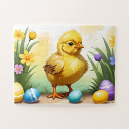 Niedliches Osterhühnchen 1, Ostern Puzzle